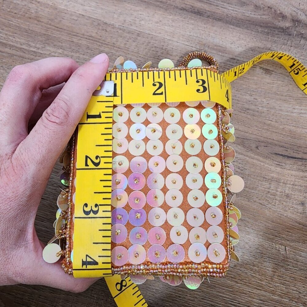 Vintage Cadari Beaded Sequin Clutch Evening bag - Picture 11 of 11